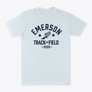 Emerson Middle School Track and Field Classic Dad T-Shirt