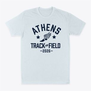 Athens Middle School Track and Field Classic Dad T-Shirt