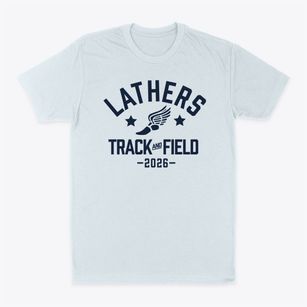 Lathers Elementary School Track and Field Classic Dad T-Shirt