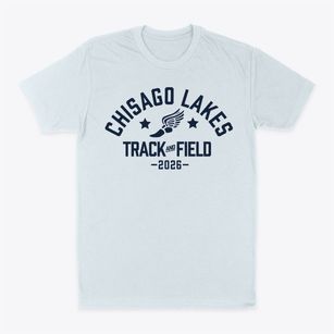 Chisago Lakes High School Track and Field Classic Dad T-Shirt