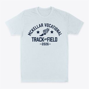 Mckellar Vocational Center Track and Field Classic Dad T-Shirt
