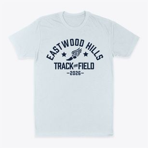 Eastwood Hills Elementary School Track and Field Classic Dad T-Shirt