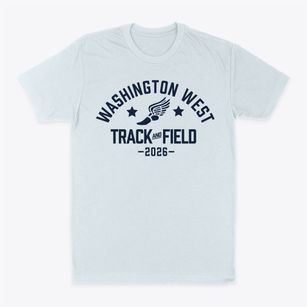 Washington West Elementary School Track and Field Classic Dad T-Shirt