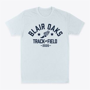 Blair Oaks Elementary School Track and Field Classic Dad T-Shirt
