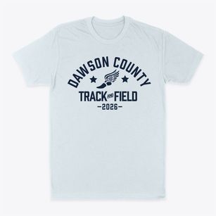 Dawson County District 13 School Track and Field Classic Dad T-Shirt