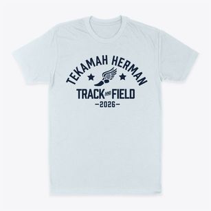 Tekamah Herman School Track and Field Classic Dad T-Shirt