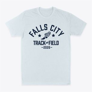 Falls City High School Track and Field Classic Dad T-Shirt