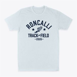 Roncalli Catholic High School Track and Field Classic Dad T-Shirt
