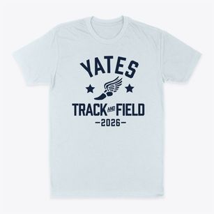Yates Elementary School Track and Field Classic Dad T-Shirt