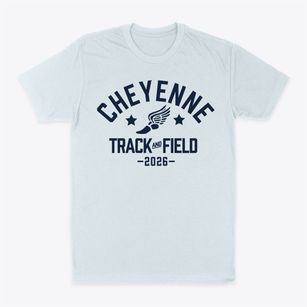 Cheyenne High School Track and Field Classic Dad T-Shirt