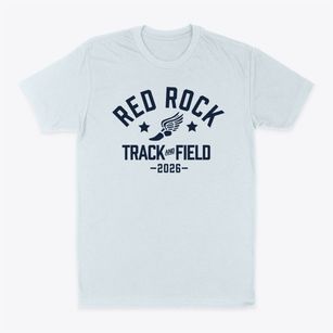 Red Rock Academy Track and Field Classic Dad T-Shirt