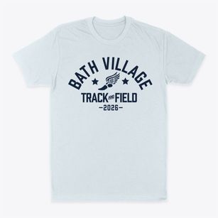 Bath Village Elementary School Track and Field Classic Dad T-Shirt