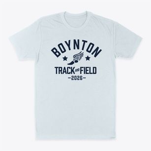 Boynton Middle School Track and Field Classic Dad T-Shirt