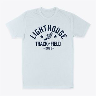 Lighthouse Christian Academy Track and Field Classic Dad T-Shirt