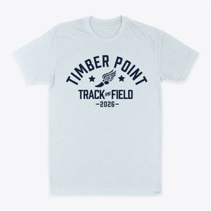 Timber Point Elementary School Track and Field Classic Dad T-Shirt