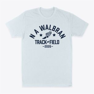 N A Walbran Elementary School Track and Field Classic Dad T-Shirt