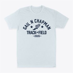 Gail N Chapman Elementary School Track and Field Classic Dad T-Shirt