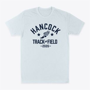 Hancock Elementary School Track and Field Classic Dad T-Shirt