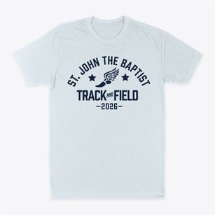 Saint John The Baptist Academy Track and Field Classic Dad T-Shirt