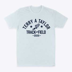 Terry A Taylor School Track and Field Classic Dad T-Shirt