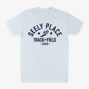 Seely Place Elementary School Track and Field Classic Dad T-Shirt