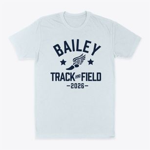 Bailey Middle School Track and Field Classic Dad T-Shirt
