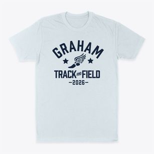 Graham Middle School Track and Field Classic Dad T-Shirt