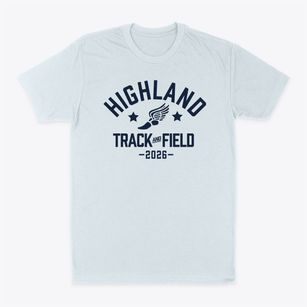 Highland Charter Public School Track and Field Classic Dad T-Shirt