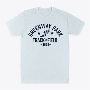 Greenway Park Elementary School Track and Field Classic Dad T-Shirt