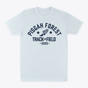 Pisgah Forest Elementary School Track and Field Classic Dad T-Shirt