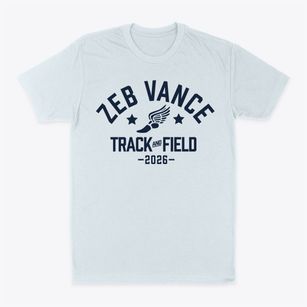 Zeb Vance Elementary School Track and Field Classic Dad T-Shirt