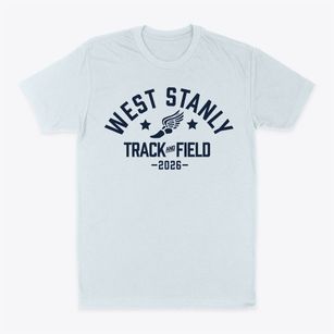 West Stanly Middle School Track and Field Classic Dad T-Shirt