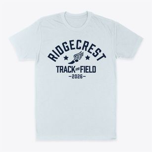 Ridgecrest Elementary School Track and Field Classic Dad T-Shirt
