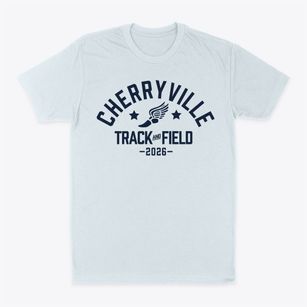 Cherryville High School Track and Field Classic Dad T-Shirt
