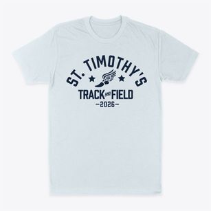 St Timothy's School Track and Field Classic Dad T-Shirt