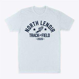 North Lenoir High School Track and Field Classic Dad T-Shirt