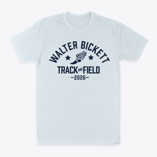 Walter Bickett Elementary School Track and Field Classic Dad T-Shirt
