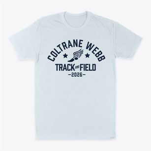 Coltrane Webb Elementary School Track and Field Classic Dad T-Shirt