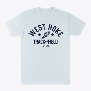 West Hoke Middle School Track and Field Classic Dad T-Shirt