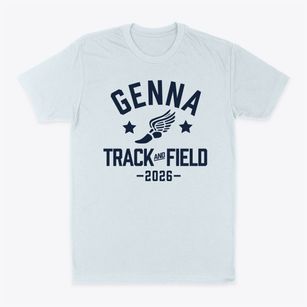 Genna Christian Academy Track and Field Classic Dad T-Shirt