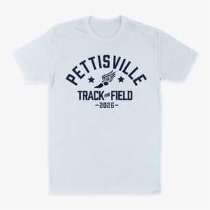 Pettisville High School Track and Field Classic Dad T-Shirt
