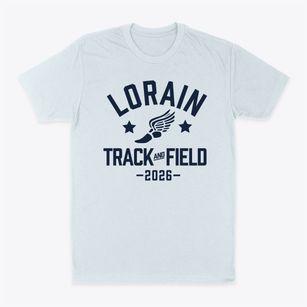 Lorain High School Track and Field Classic Dad T-Shirt