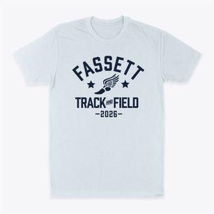 Fassett Middle School Track and Field Classic Dad T-Shirt