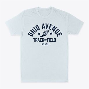 Ohio Avenue Elementary School Track and Field Classic Dad T-Shirt