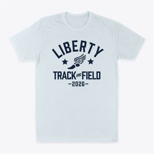 Liberty Elementary School Track and Field Classic Dad T-Shirt