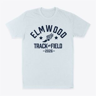 Elmwood Elementary School Track and Field Classic Dad T-Shirt