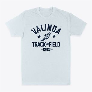 Valinda School Of Academics Track and Field Classic Dad T-Shirt