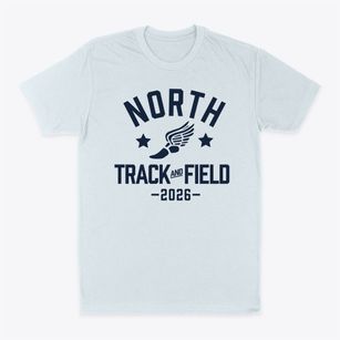 North Intermediate High School Track and Field Classic Dad T-Shirt