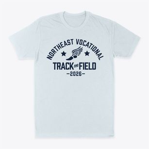 Northeast Vocational Technical Center Track and Field Classic Dad T-Shirt