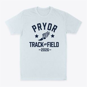 Pryor Senior High School Track and Field Classic Dad T-Shirt
